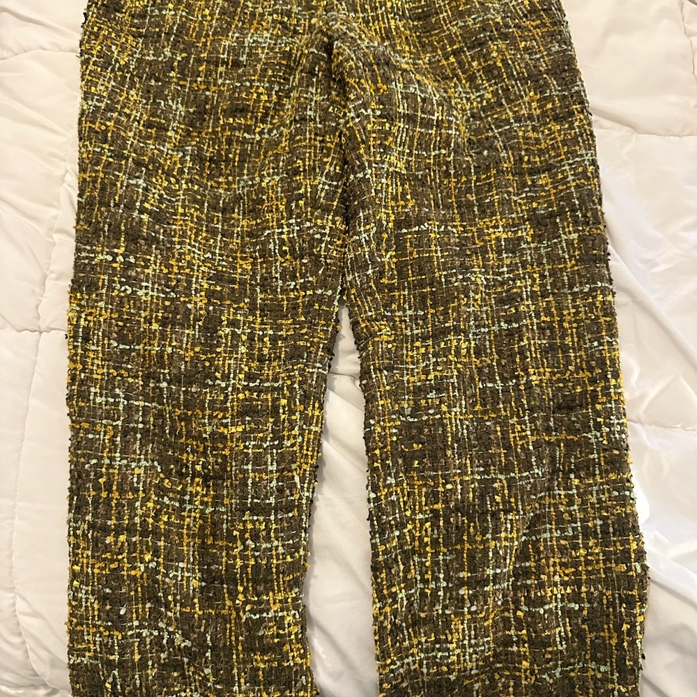 NWT J Crew Cafe Capri Tweed Pant - Picture 2 of 3